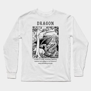 Mythical Creatures Dragon Long Sleeve T-Shirt